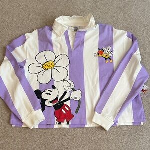 Mickey & Co. “Mickeys Garden long sleeve polo